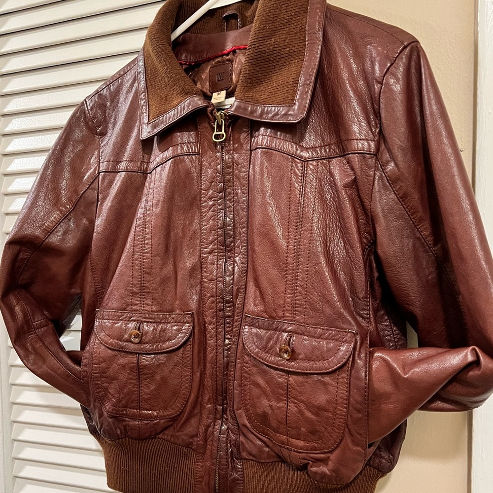 Vintage Wilson Leather Woman’s Bomber Jacket